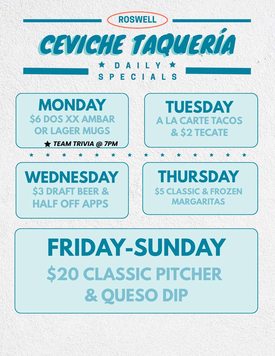Daily Specials