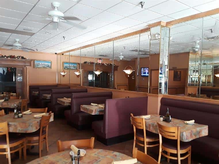 view inside restaurant