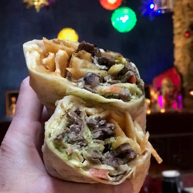 California Ave Burrito Dinner (Cena) Mission Cantina Mexican