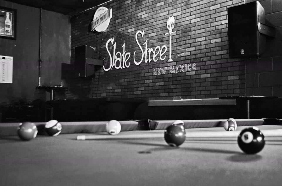 Slate Street billiards table