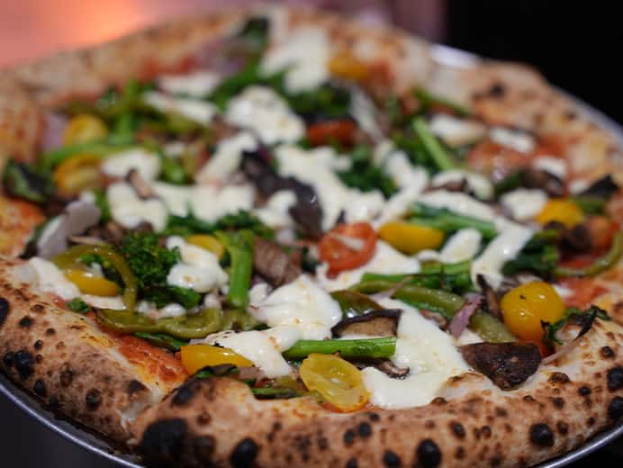 Woodfired Pizza at Bella Napoli