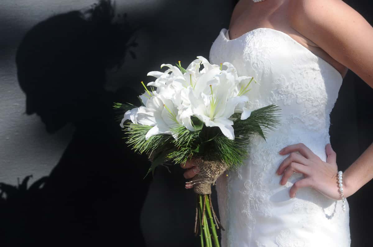 bride silouette