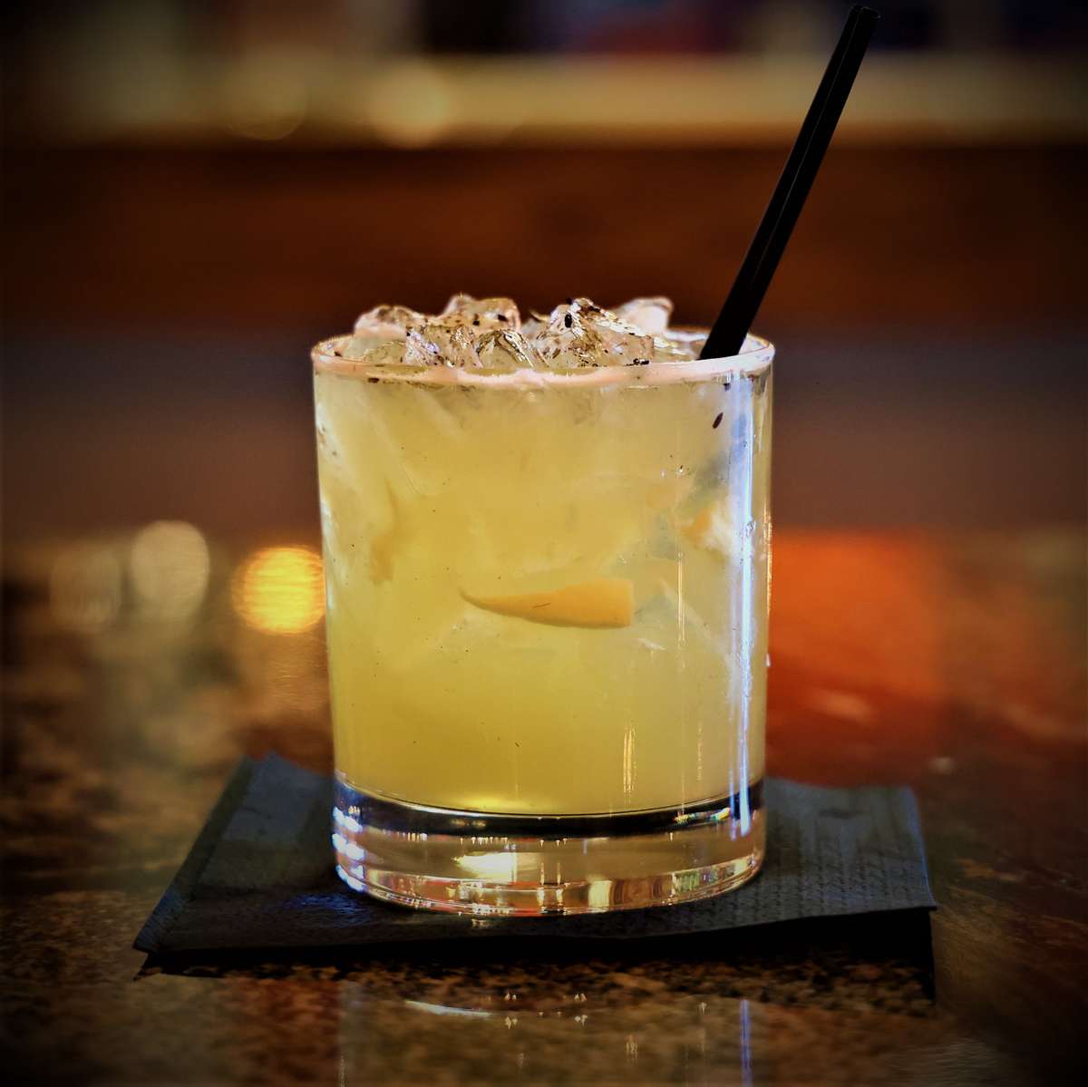 old fashion cocktail