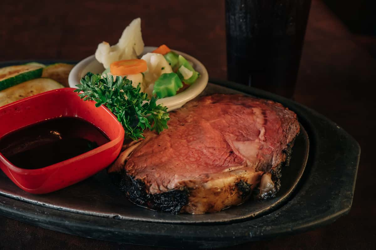 Prime Rib 8 oz - Lunch - K-2 Steak House Restaurant & Bar - American ...