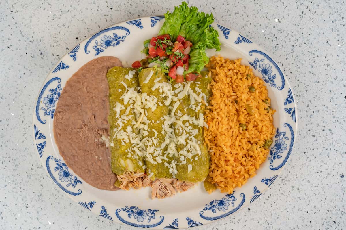 Enchiladas Verdes