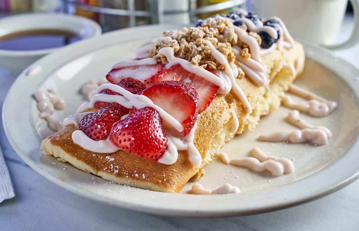 rolled pancake
