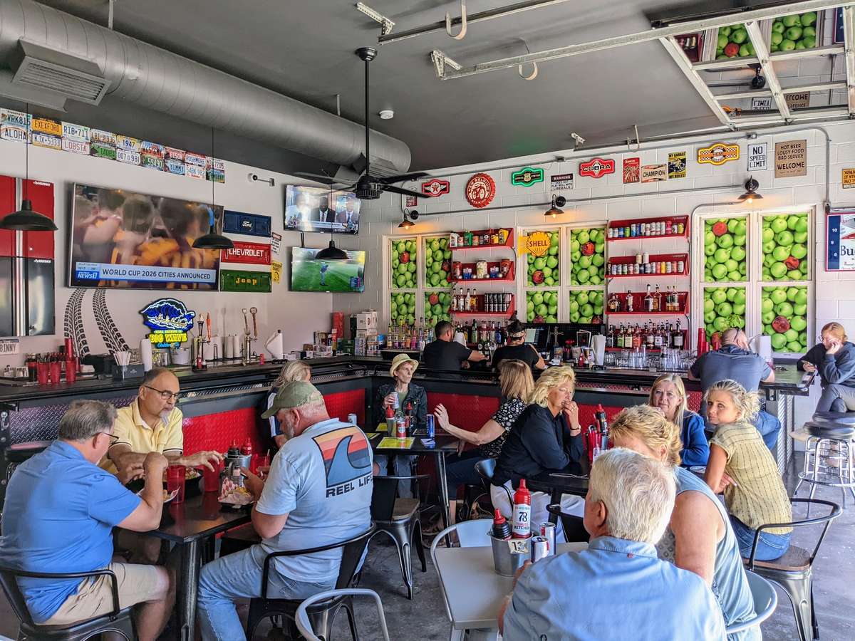 customers dining inside