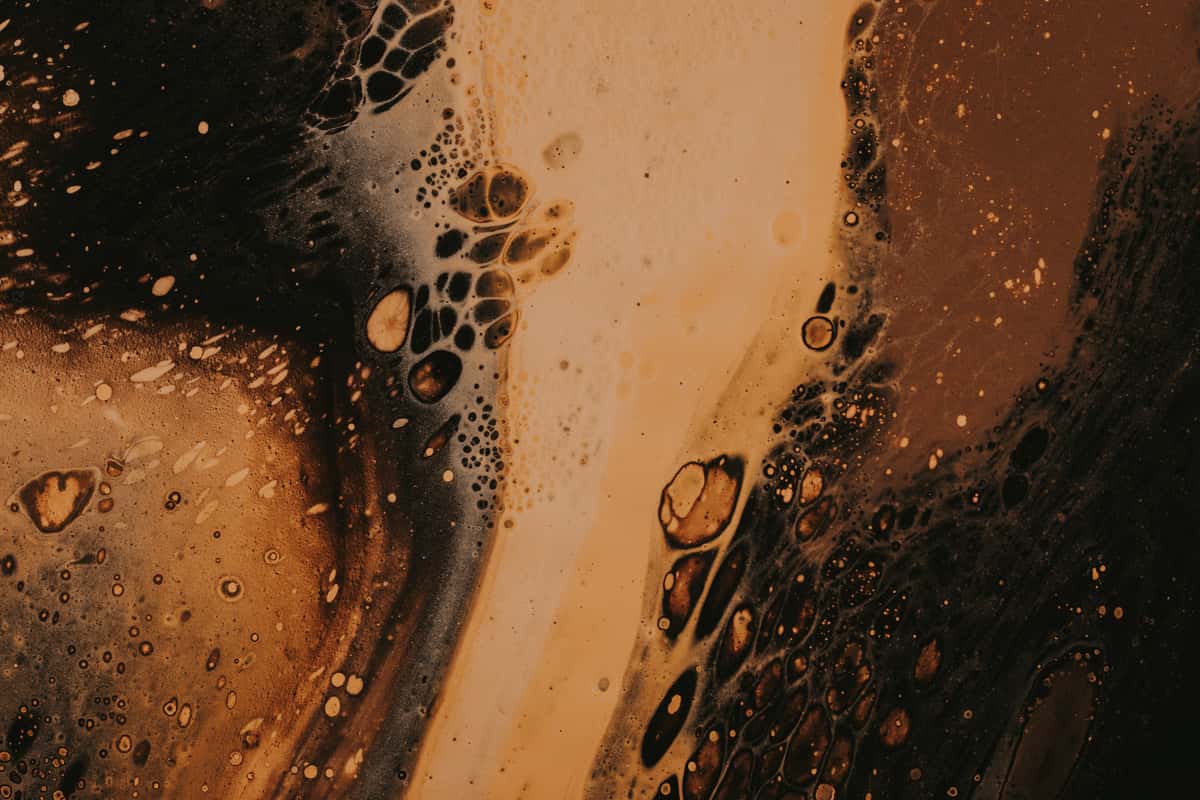 beer bubbles