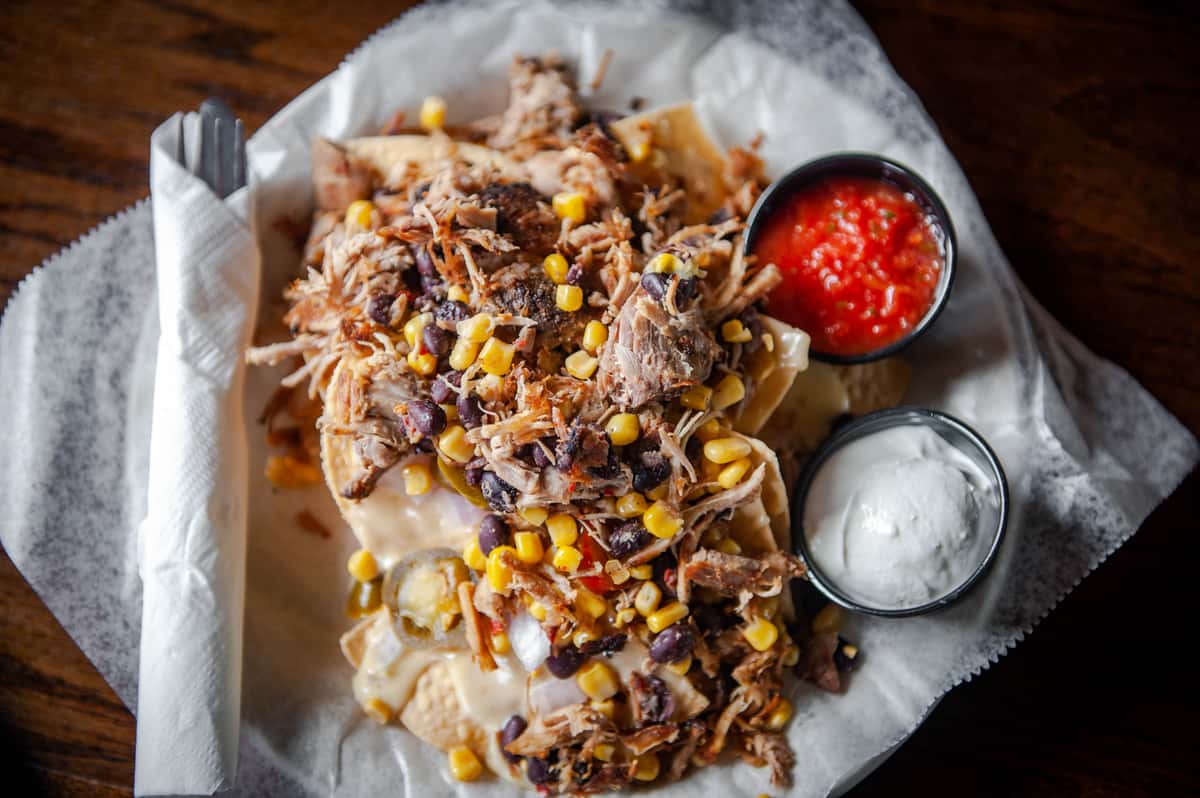 pork nachos