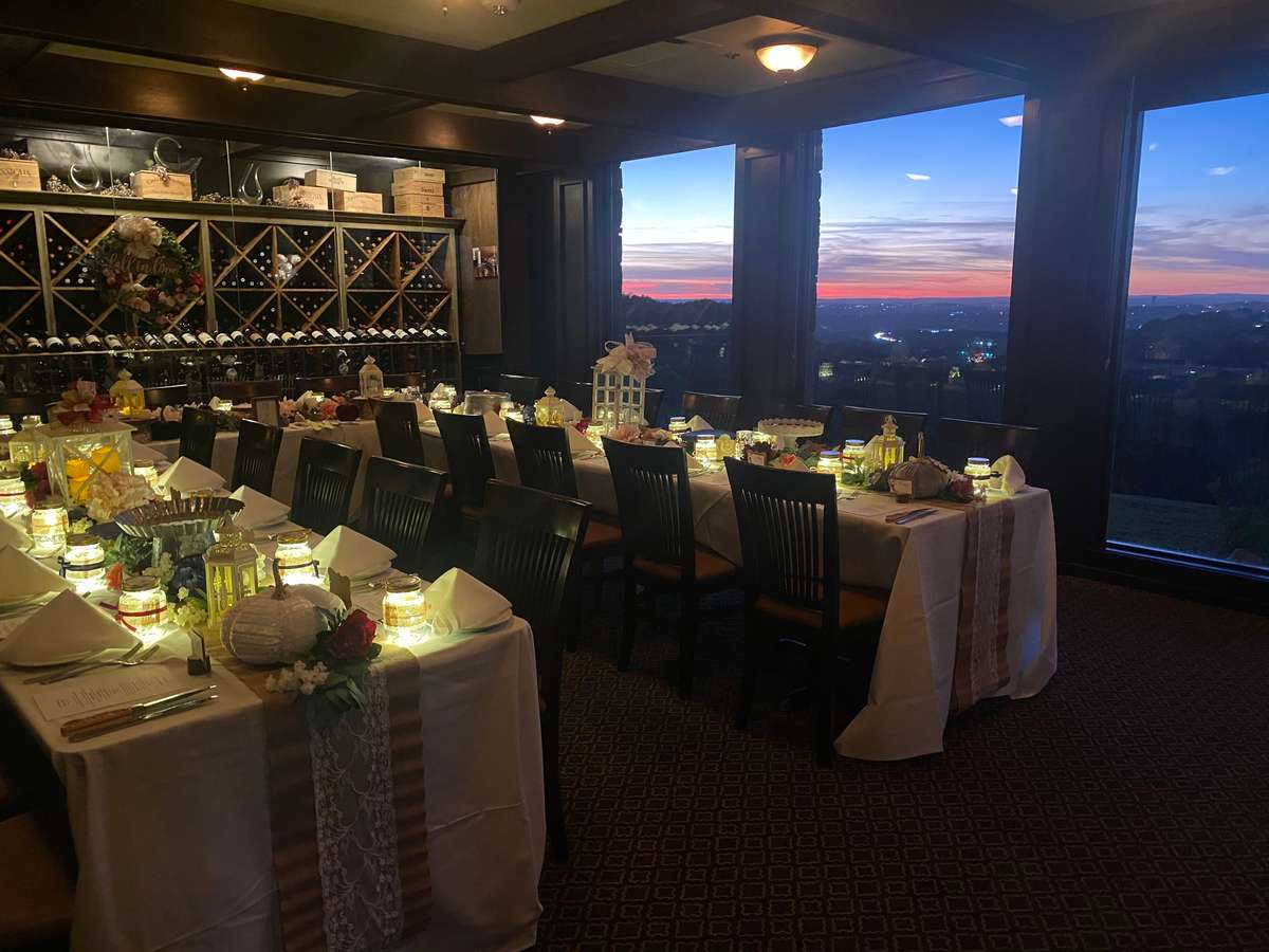 interior of Travis Room for Private Events