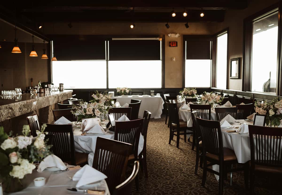 interior of Buck's Loft for private events