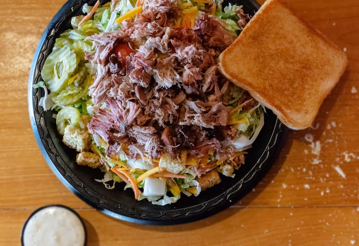 BBQ Pork Salad