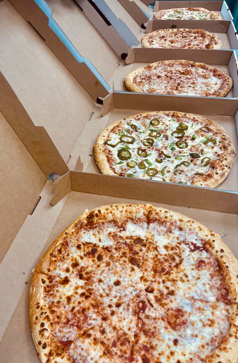 pizzas 