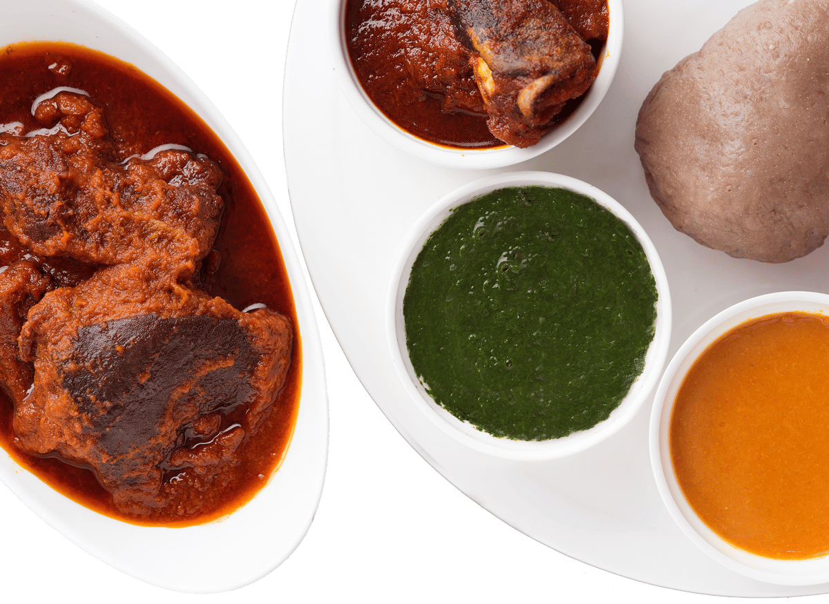Ewedo Ogbono Amala Stew