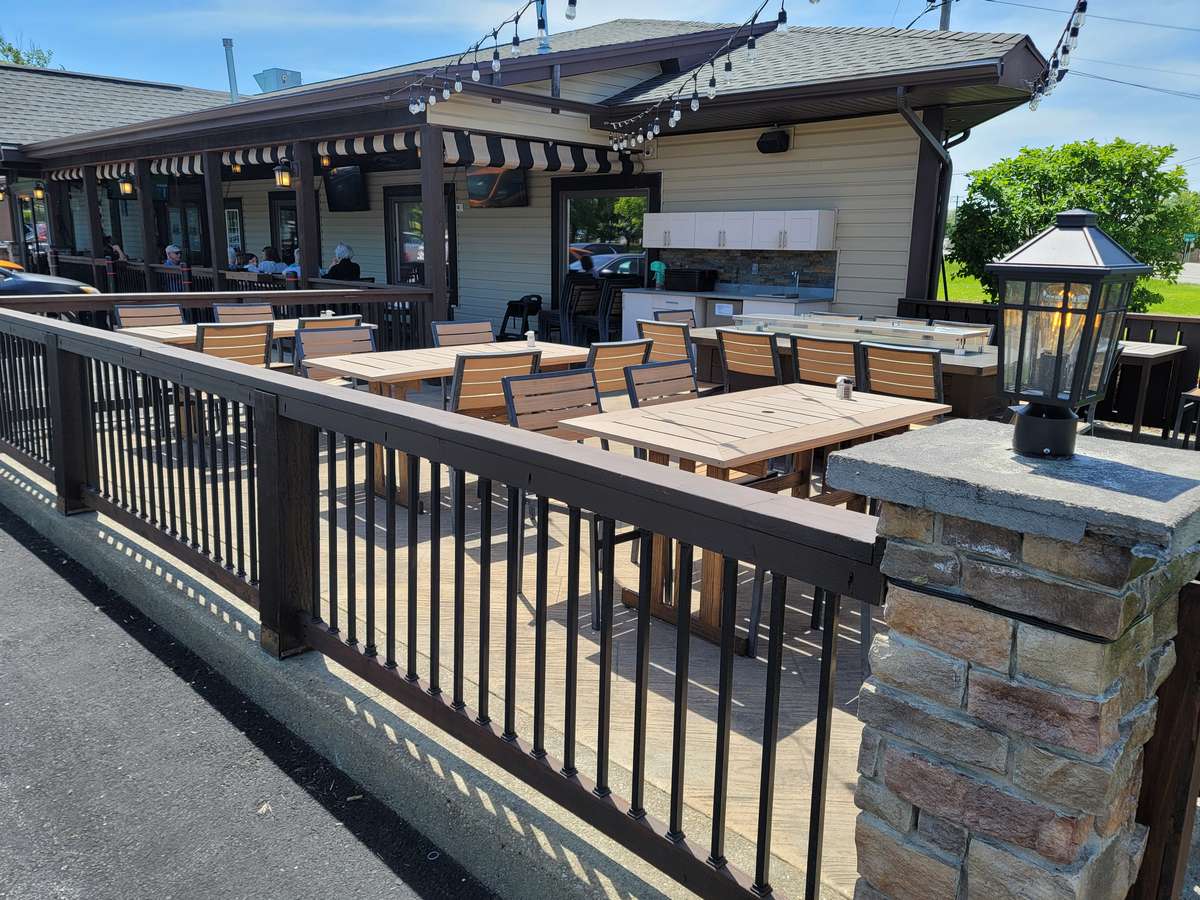 Buffalo Sports Garden patio