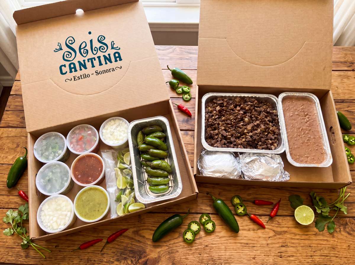 Cantina Catering boxes to go