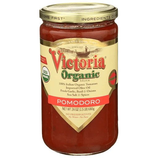 Victoria Organic Pomodoro Marinara Sauce, 24 oz - Fred Meyer