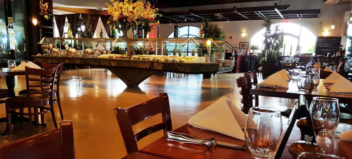 Tables in Dining Area
