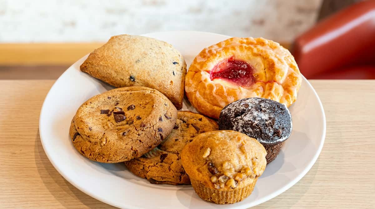 baked goods platter