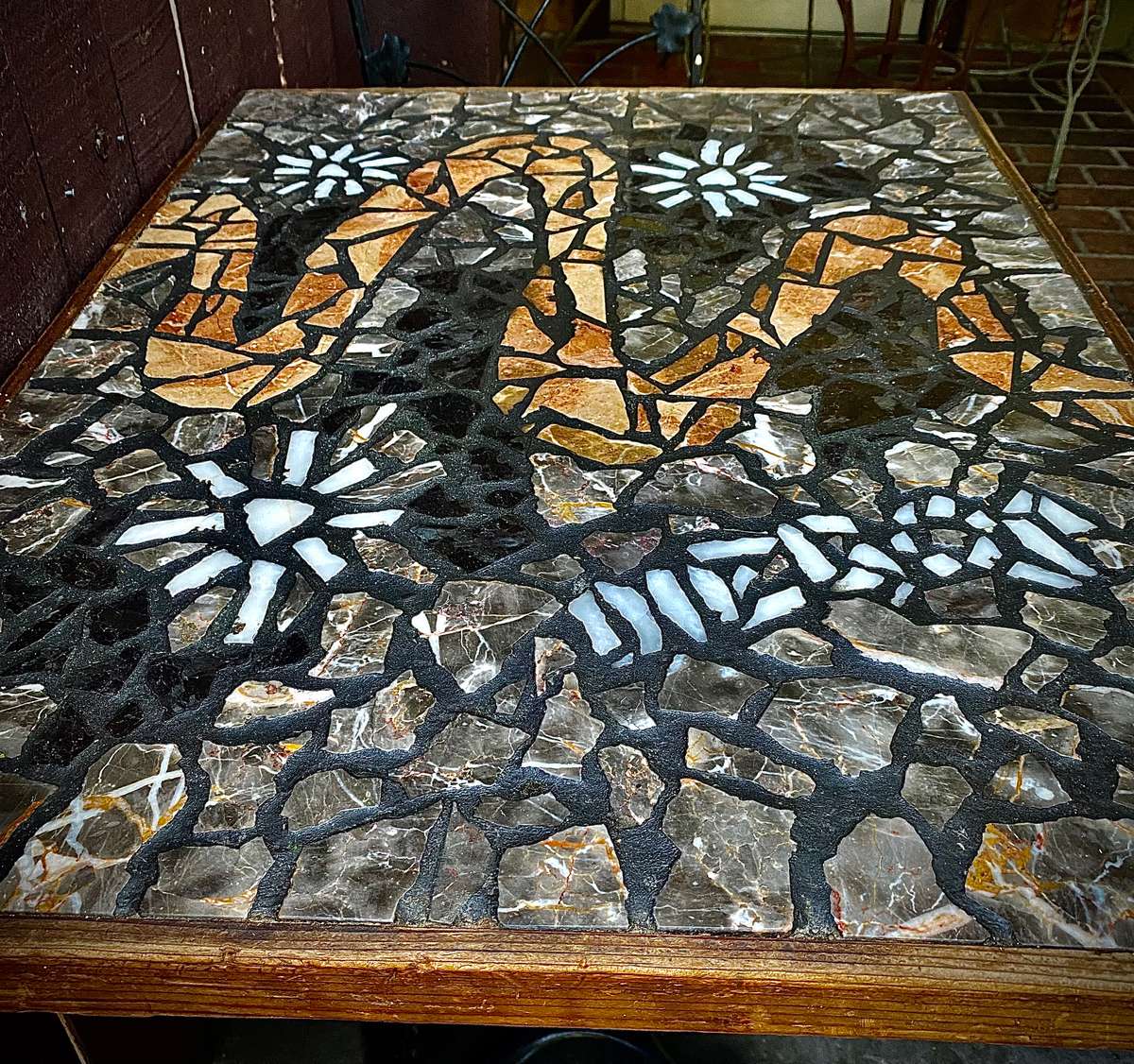 mosaic table