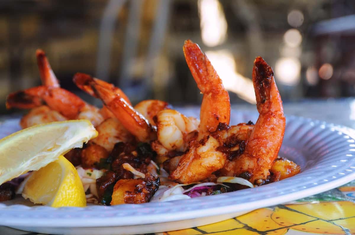 shrimp plate