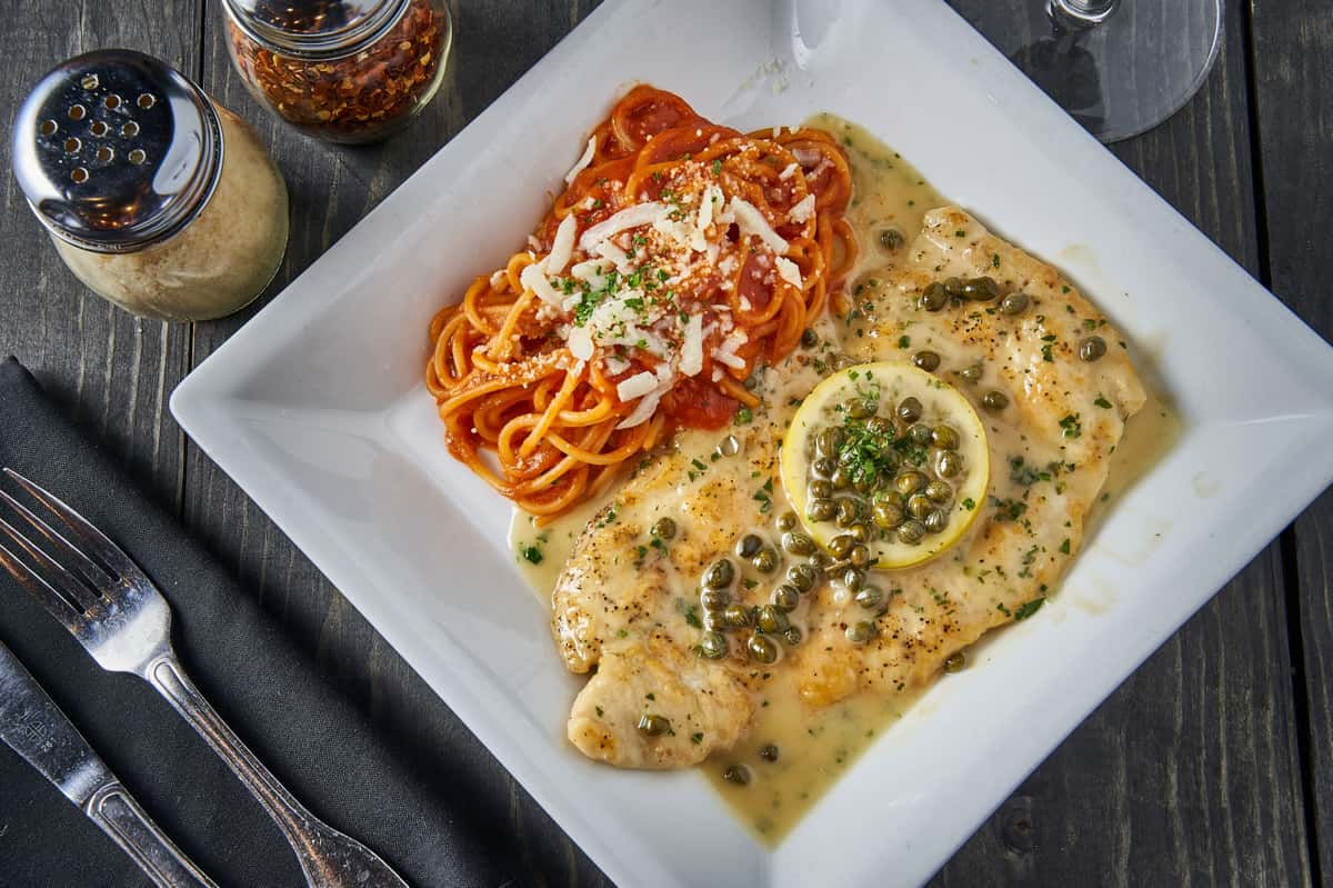 Chicken Piccata Menu Il Capo Pizzeria Italian Restaurant in