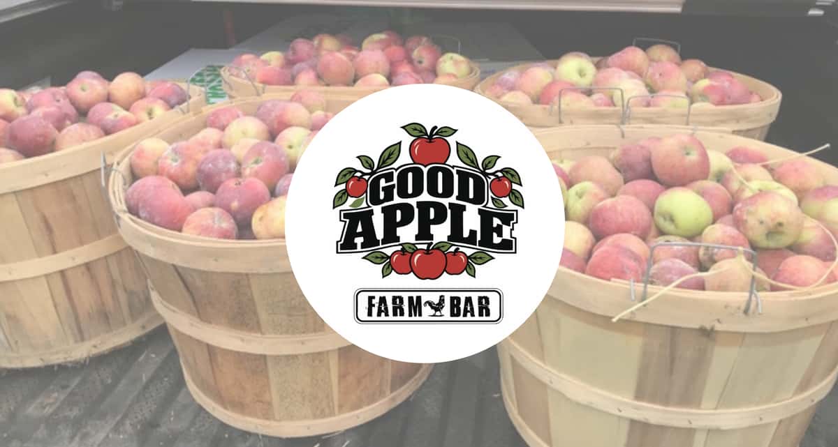 GoodAppleDaysLogo over apples