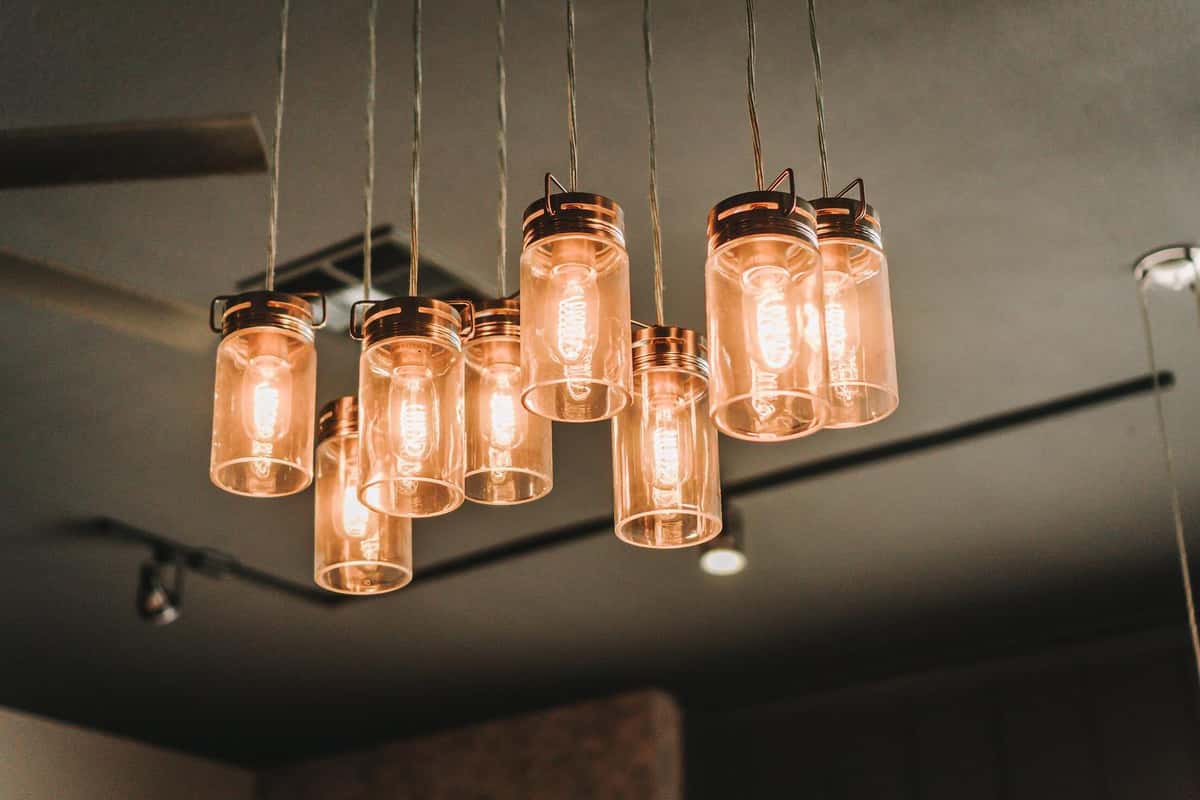 Industrial style pendant lighting