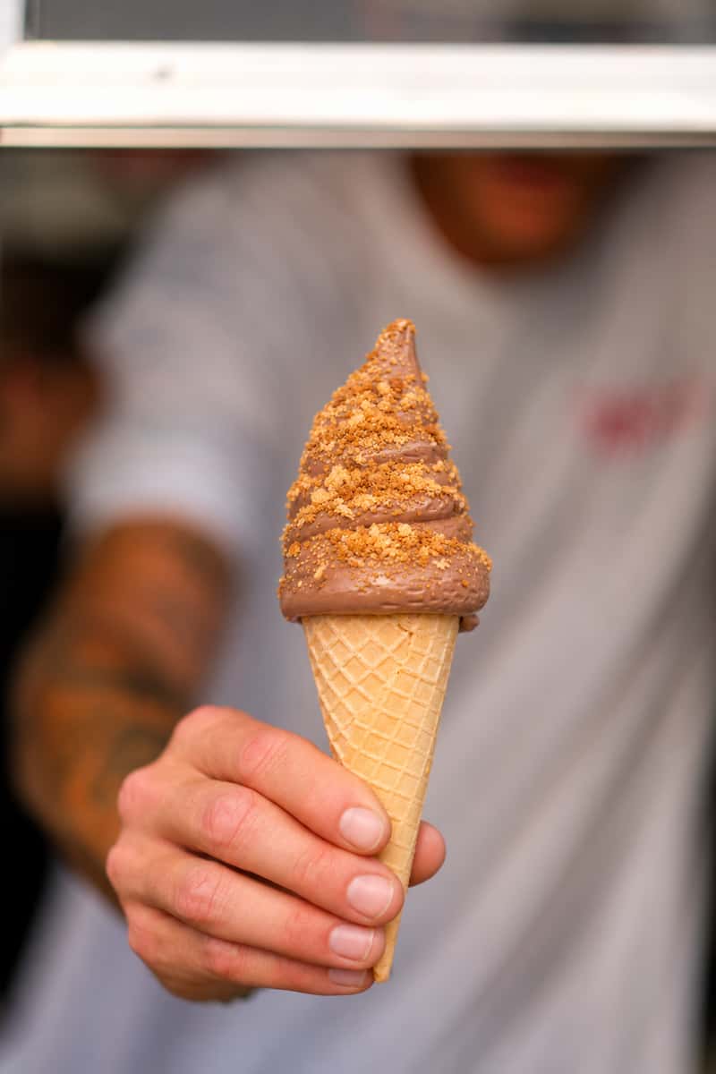Chocolate Soft Serve