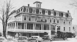vintage photo of the early american tavern