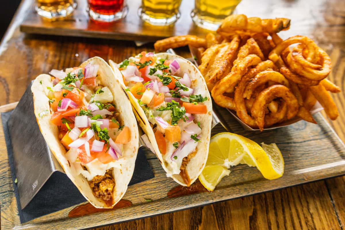 tequila shrimp tacos