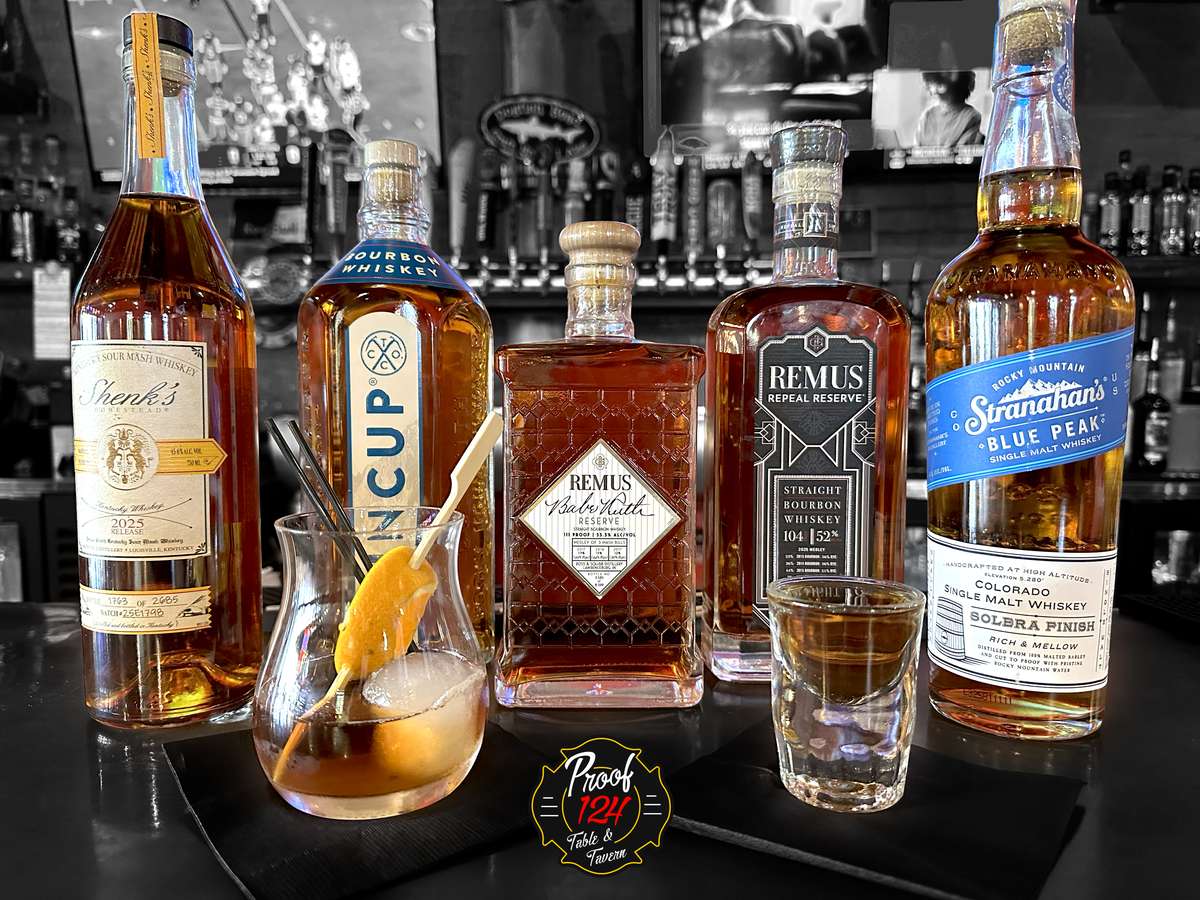 Top Shelf Bourbons, Proof 124 Lawrenceburg, Indiana