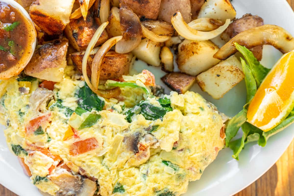 veggie omelet