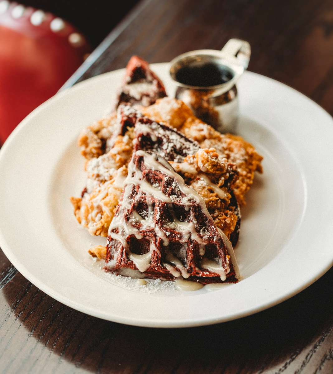 chicken and waffles