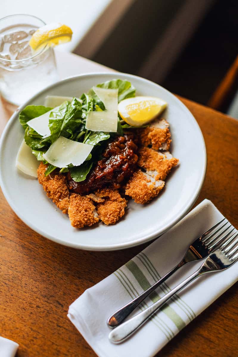 Fried chicken cutlet