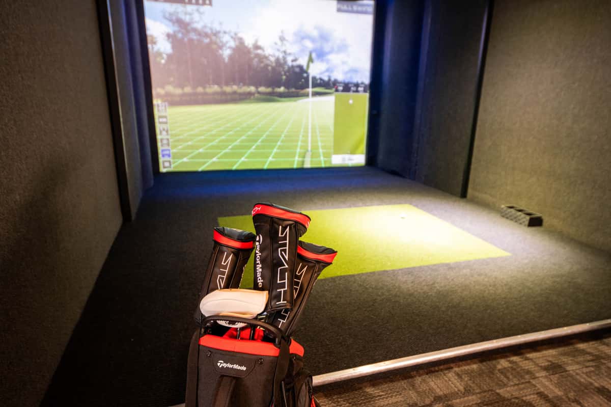 Indoor Golf Simulator in Sussex, WI