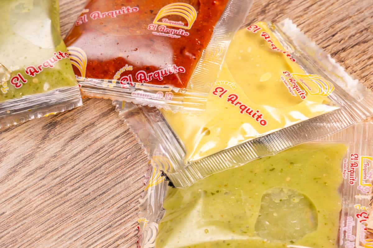 homemade salsa packets