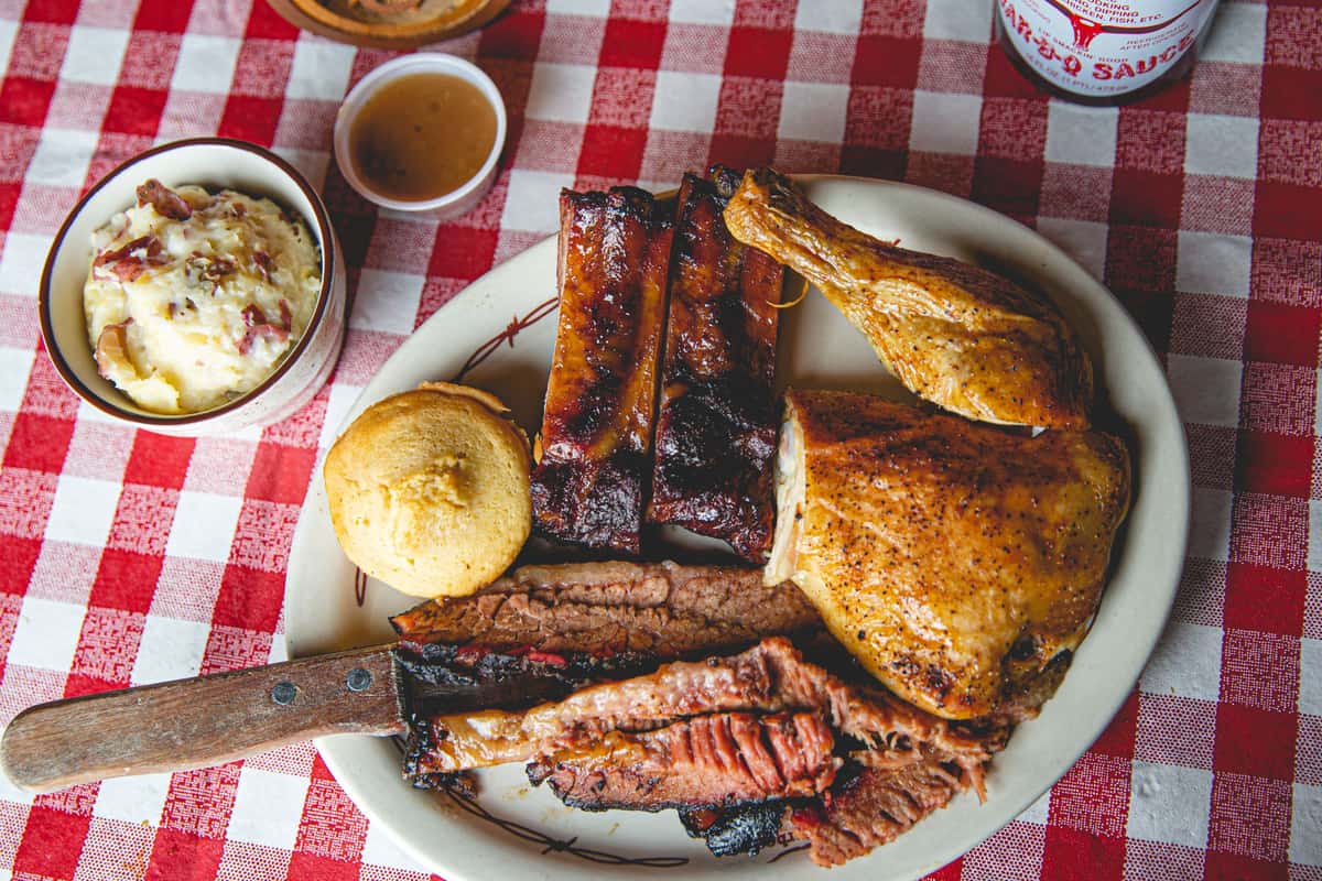 Menu Longhorn Barbecue Barbecue Restaurant in Milton, WA