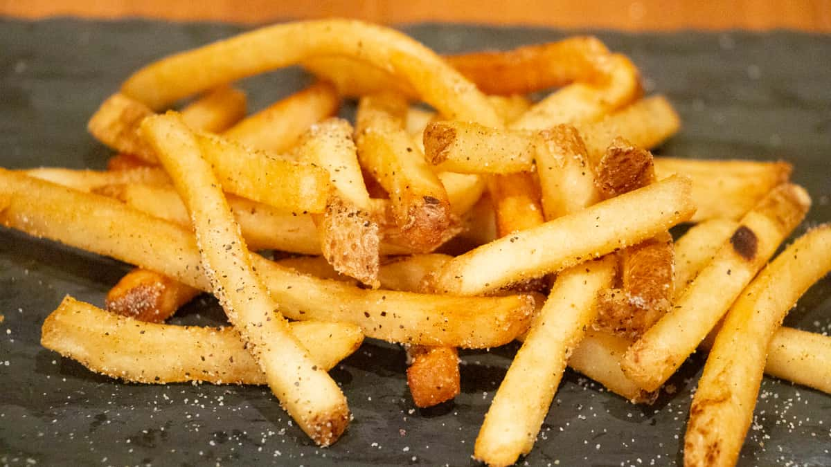 Homemade Seasoned French Fries • The Heirloom Pantry