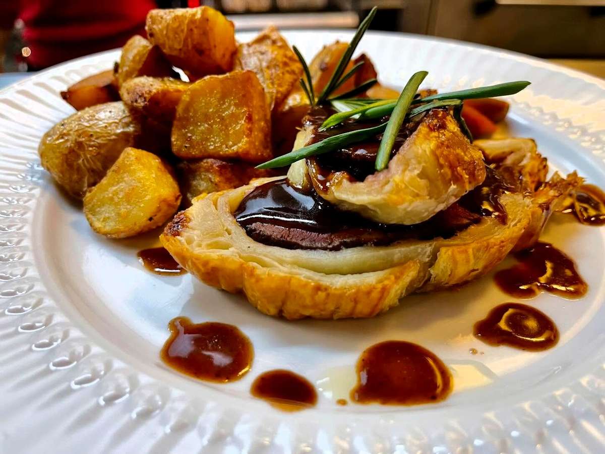 Close up of a food dish