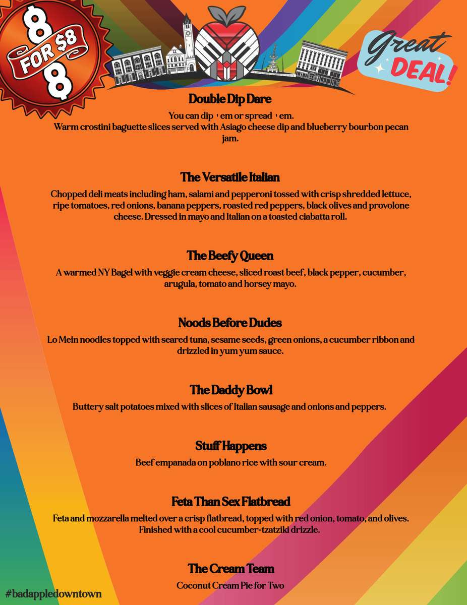 Weekly Specials Tues - Sat