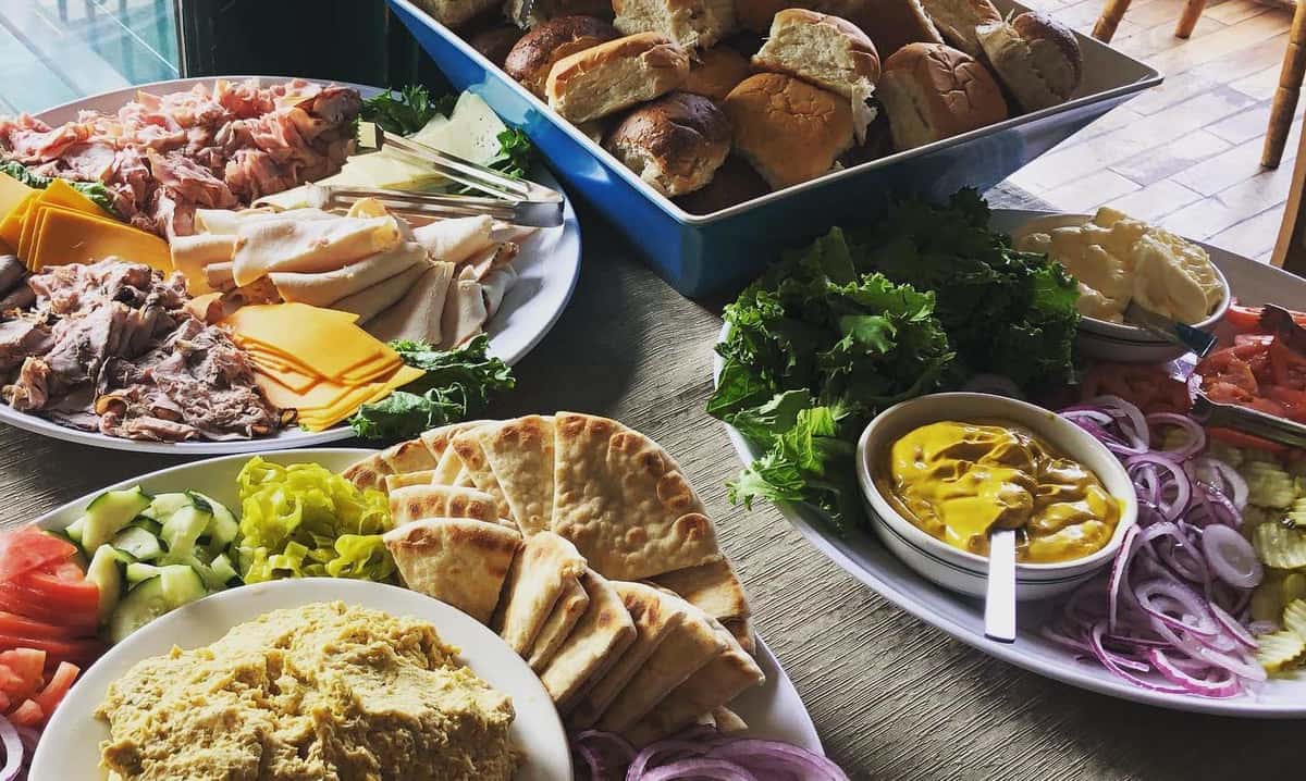 Food Medley for Private Events at the Spar