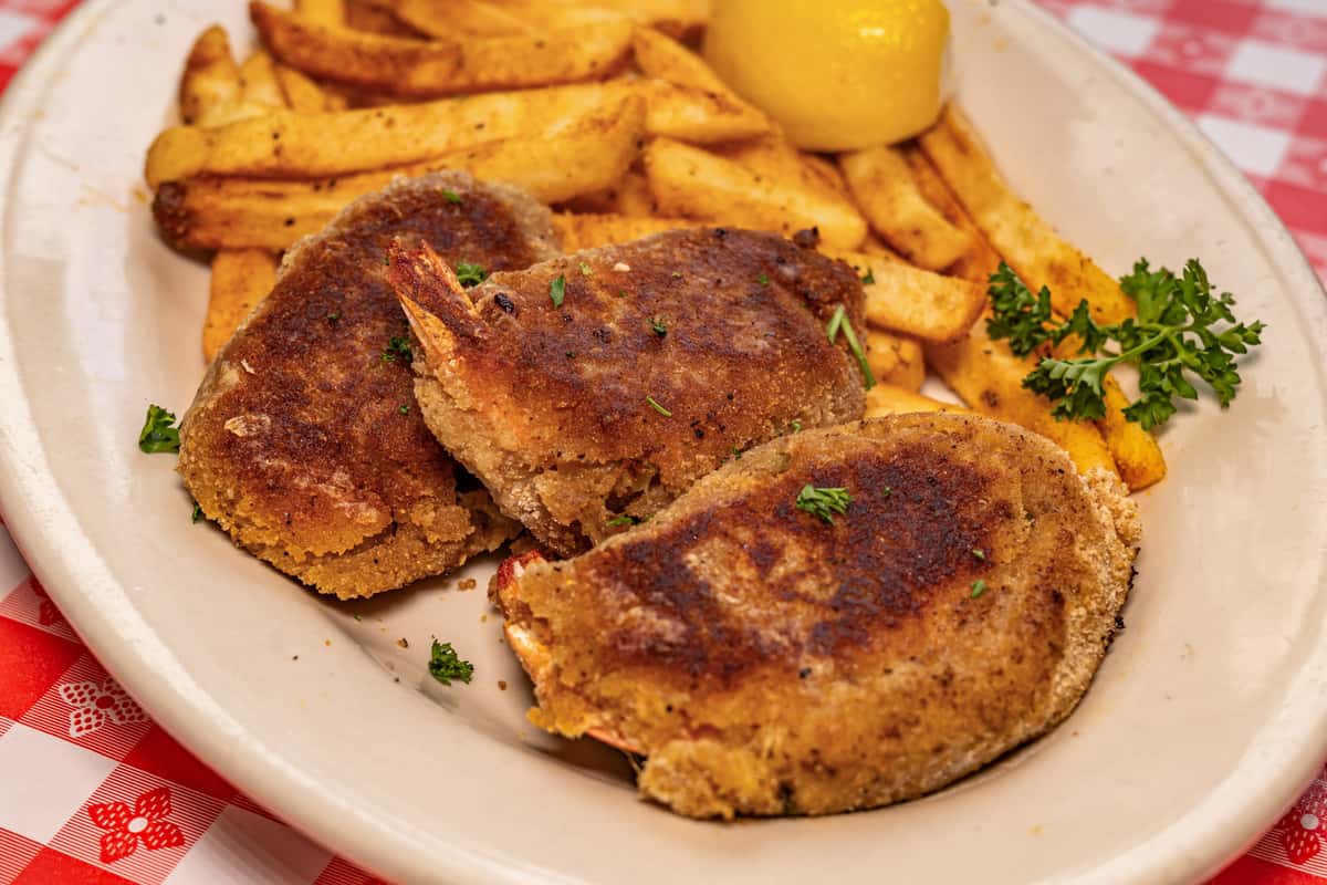 Fried Stuffed Shrimp
