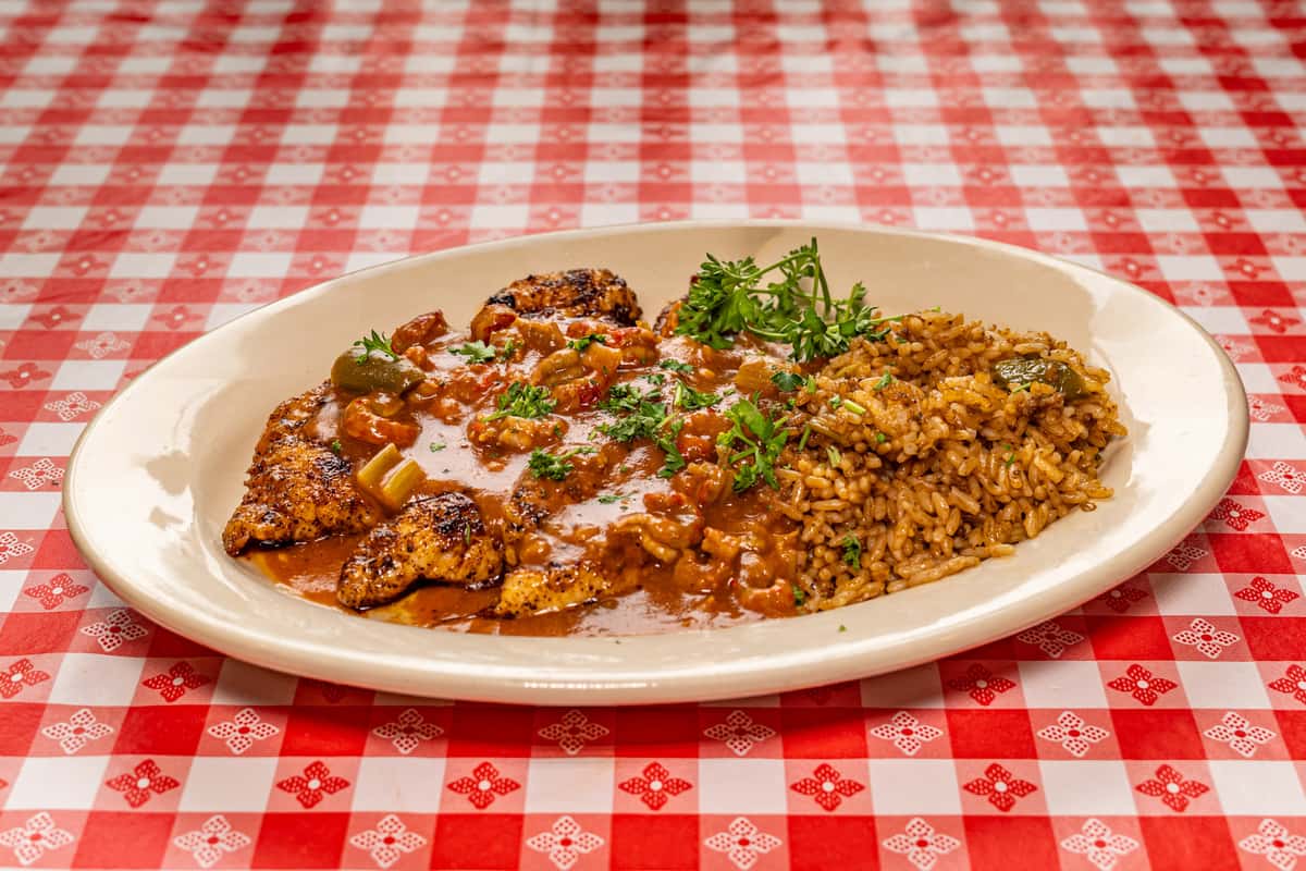 Blackened Catfish Orleans