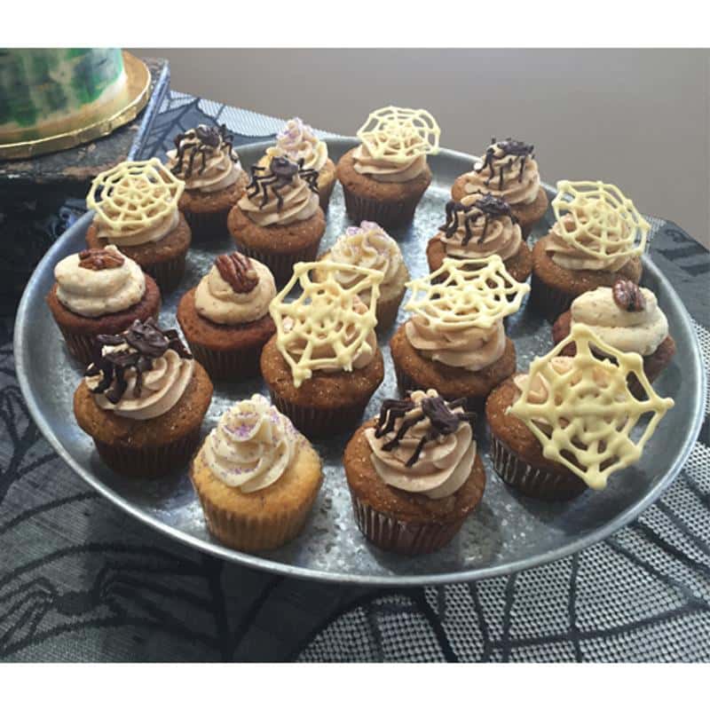 LARGE TIN CAKE STAND