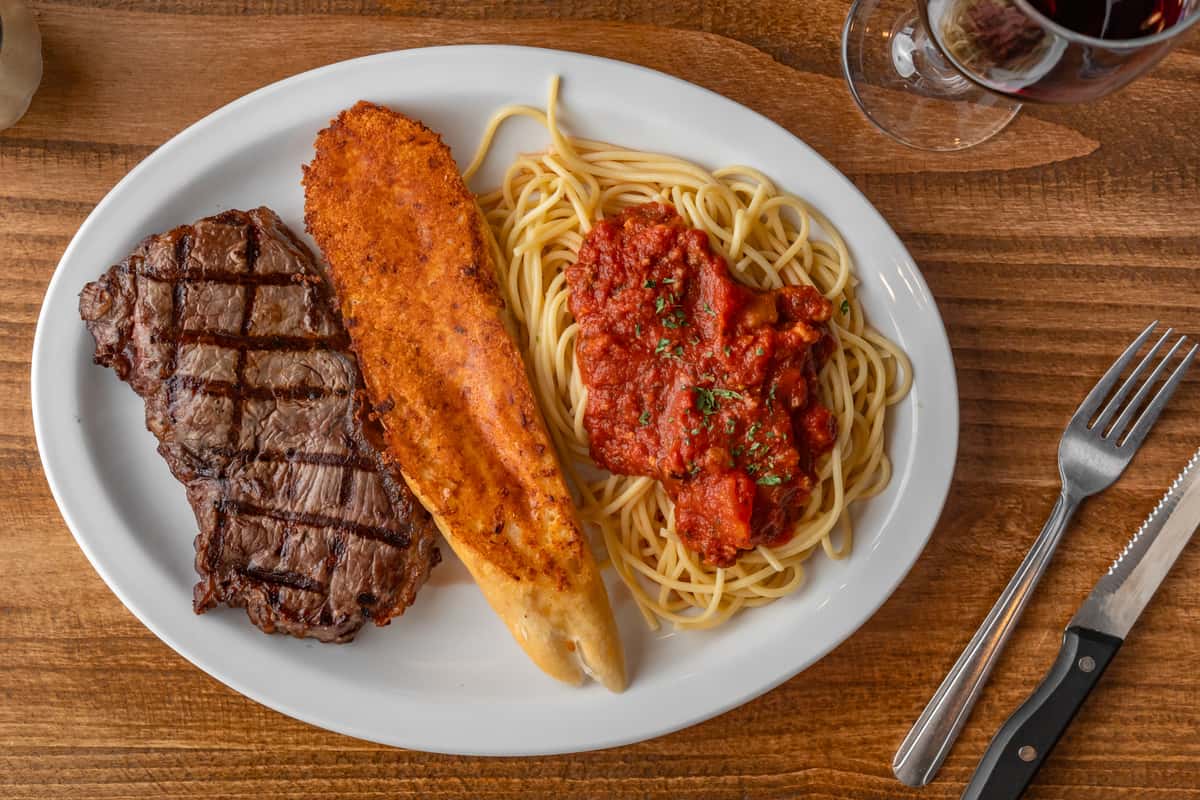 Steak & Spaghetti