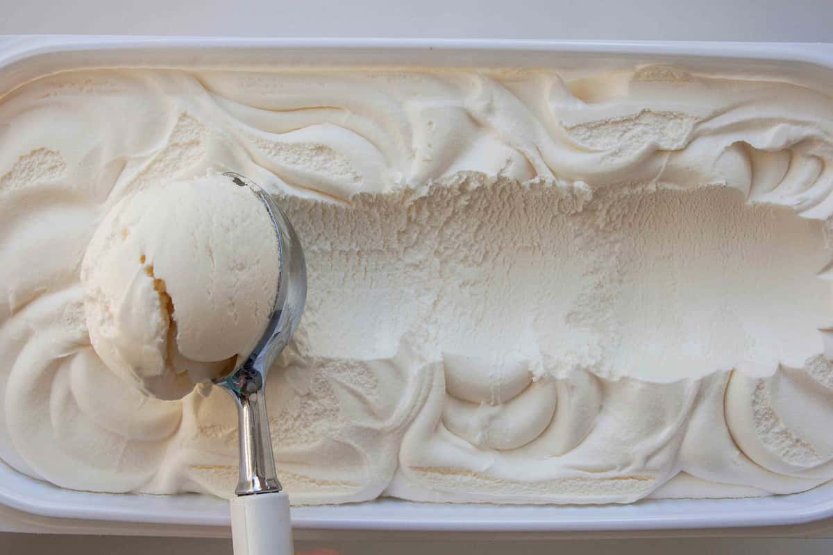 scoop of ice cream