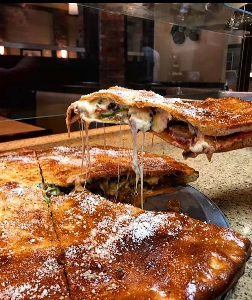 stuffed pizza