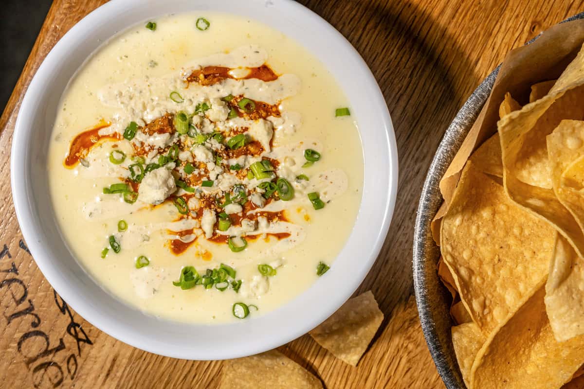 Buffalo Chicken Queso