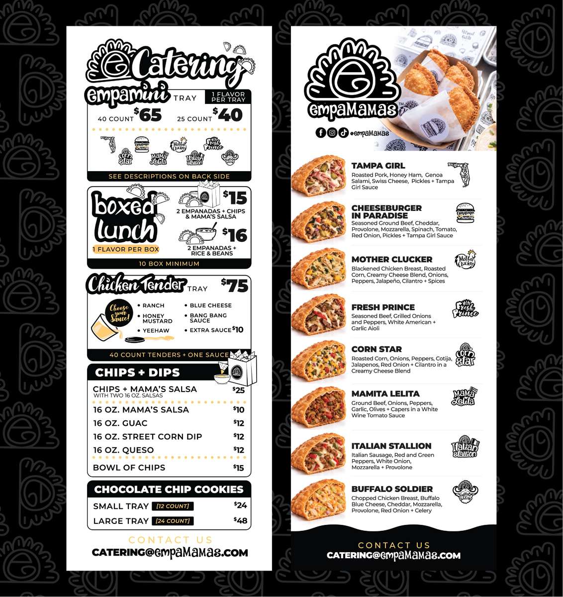 Catering Menu